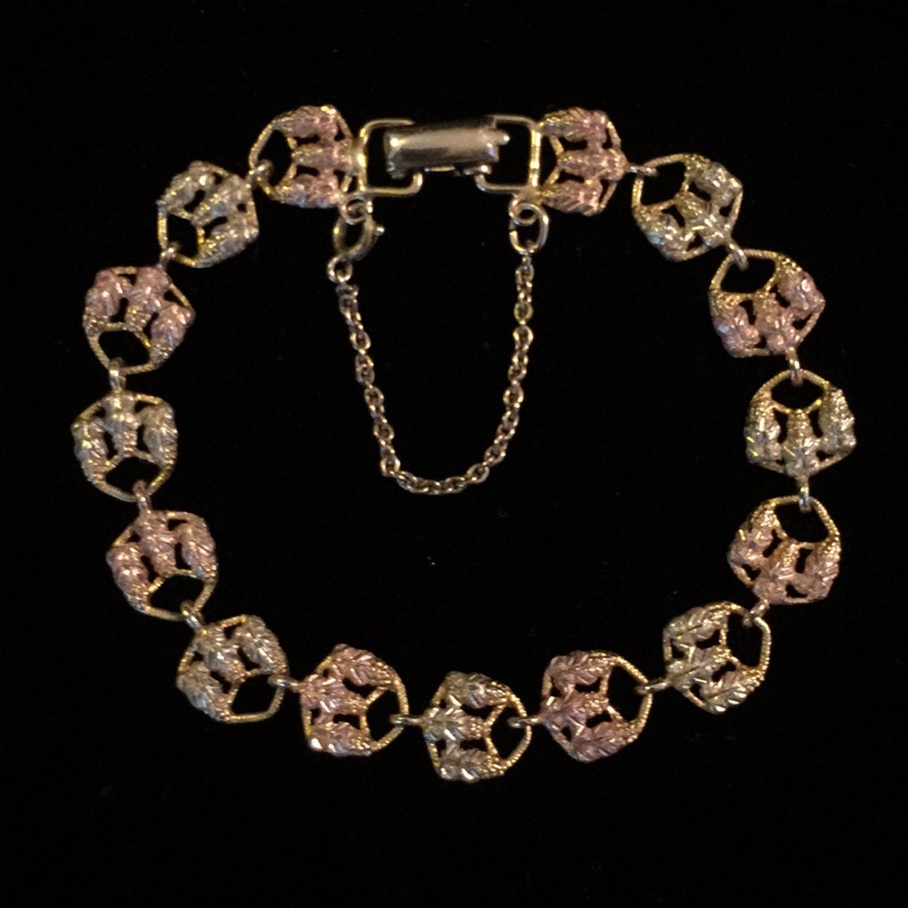 Black hills gold vintage bracelet